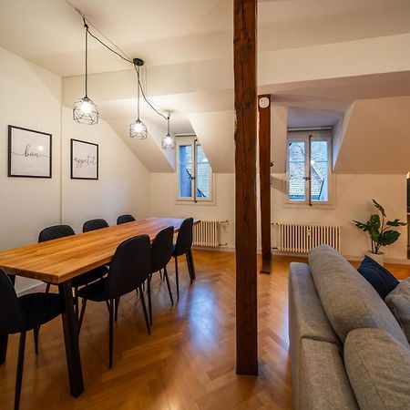 Old Town Apt In The Heart Of Thun With Garden Dış mekan fotoğraf