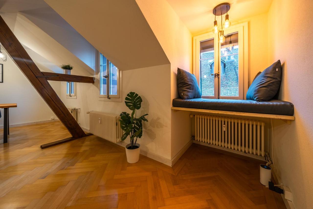Old Town Apt In The Heart Of Thun With Garden Dış mekan fotoğraf