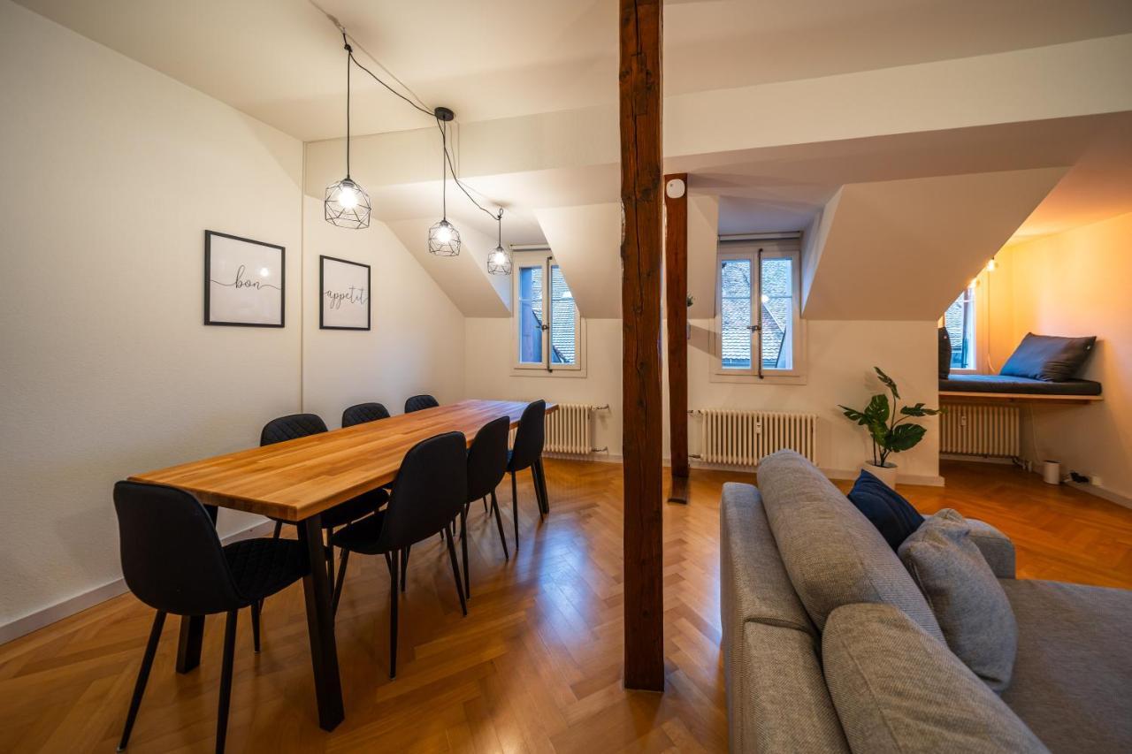 Old Town Apt In The Heart Of Thun With Garden Dış mekan fotoğraf