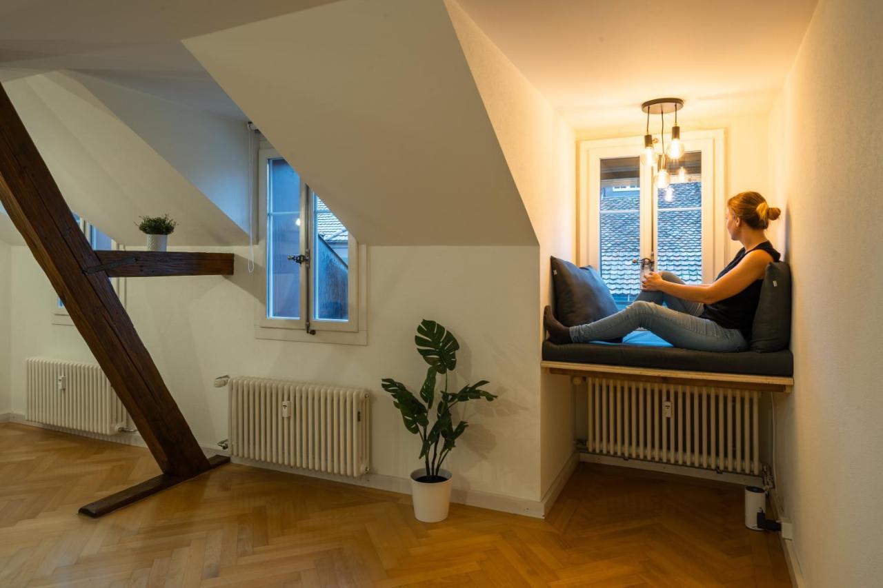 Old Town Apt In The Heart Of Thun With Garden Dış mekan fotoğraf