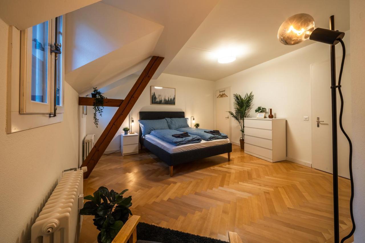 Old Town Apt In The Heart Of Thun With Garden Dış mekan fotoğraf