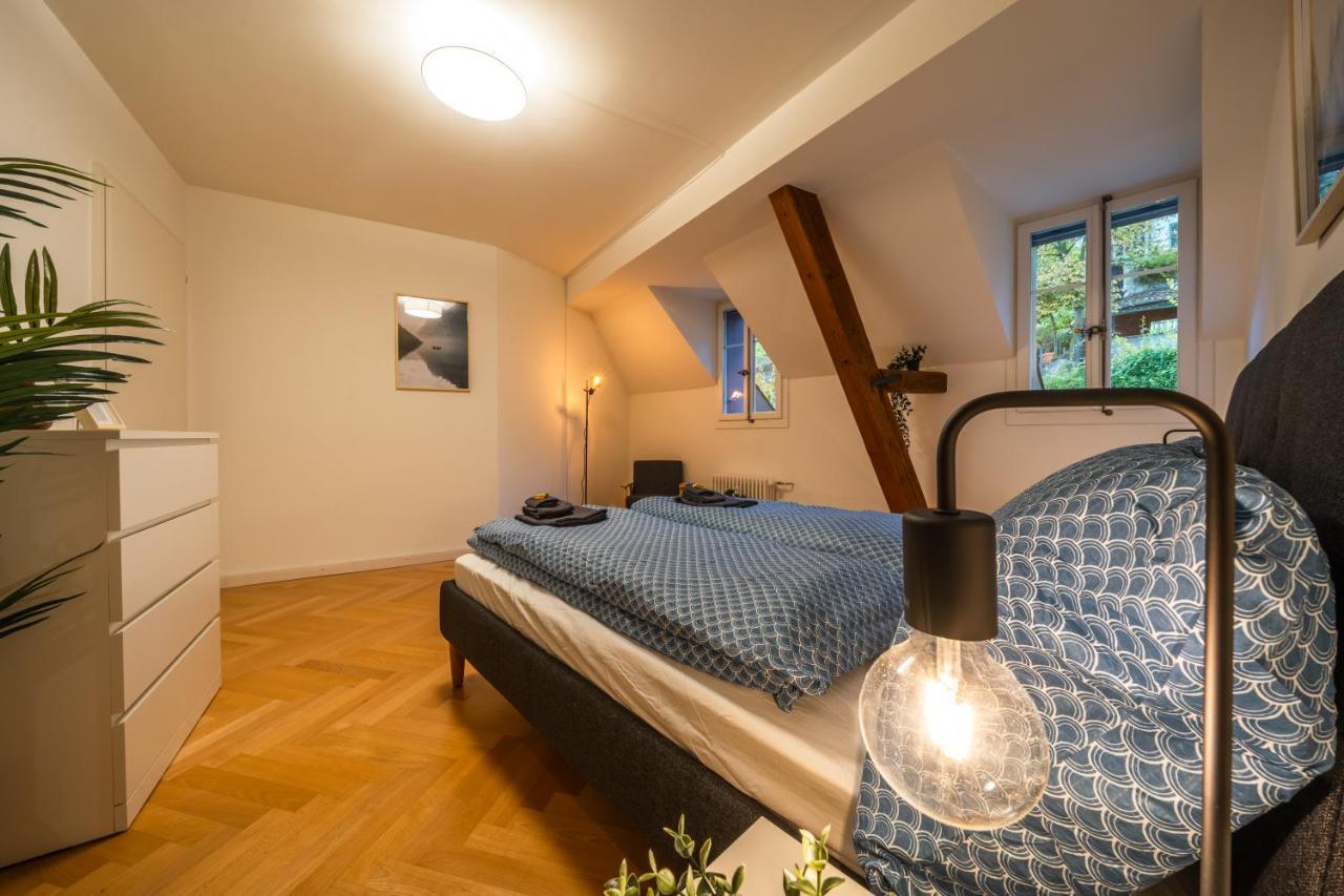 Old Town Apt In The Heart Of Thun With Garden Dış mekan fotoğraf