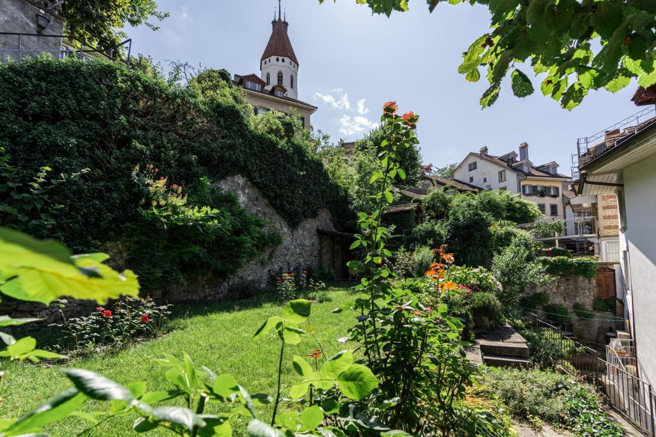Old Town Apt In The Heart Of Thun With Garden Dış mekan fotoğraf